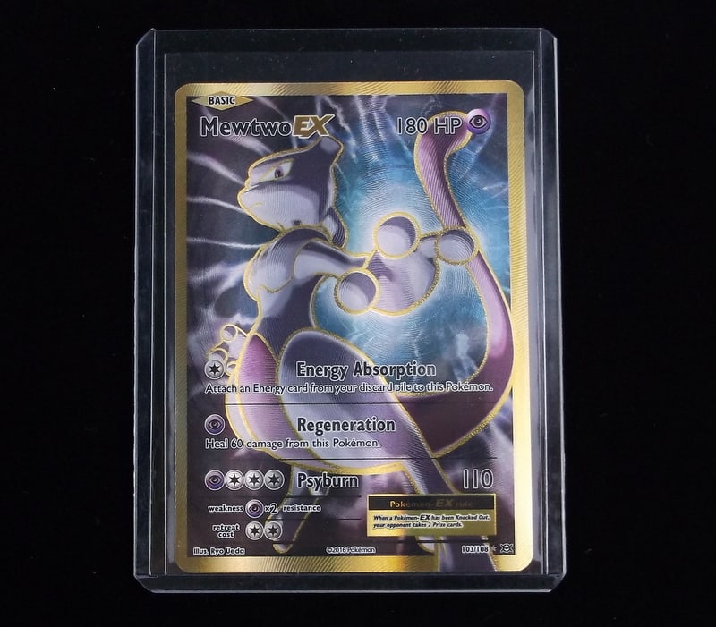 2016 Pokemon Mewtwo EX Ultra Rare Full Art Mint+ (1 of 2)