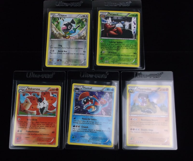 5 2015 Pokemon ALL Rare Holo Card Lot Volcarona Mint (1 of 2)