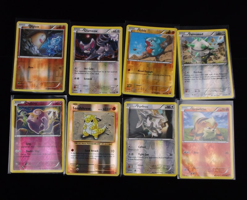 8 2016 Pokemon ALL Holo Card Lot Sandshrew Mint (1 of 2)