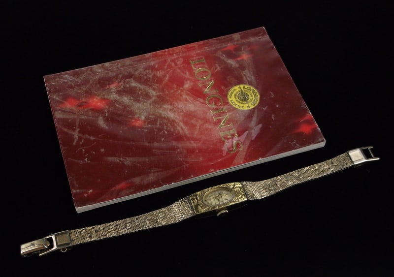 Stunning Vint Longines 14kt GP Womens Wristwatch Works: A Stunning Vintage Womens Longines Wristwatch with guide, winds and works great