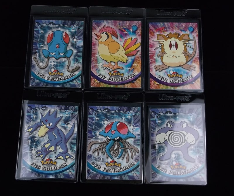 6 Nice 1998 Topps Blue Label Pokemon Evolution Lot Golduck (1 of 2)