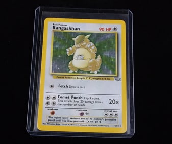 Unplayed 1999 Pokemon WOTC Kangaskhan Rare Holo