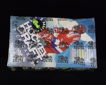 1992 Sealed Classic Hockey Hobby Box Mario Lemieux Autograph