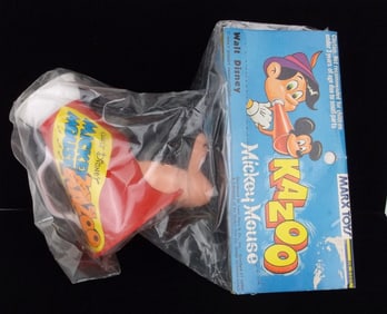 Mint Vintage MISP MARX Disney Mickey Mouse Kazoo Toy