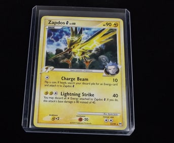 2009 Pokemon Zapdos Rare Holo G Level 60 SP
