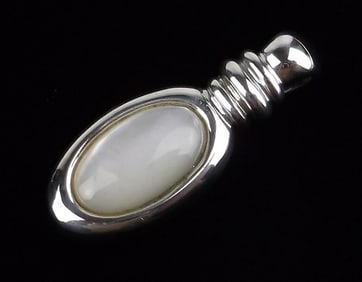 New Sterling Silver MOP Pendant