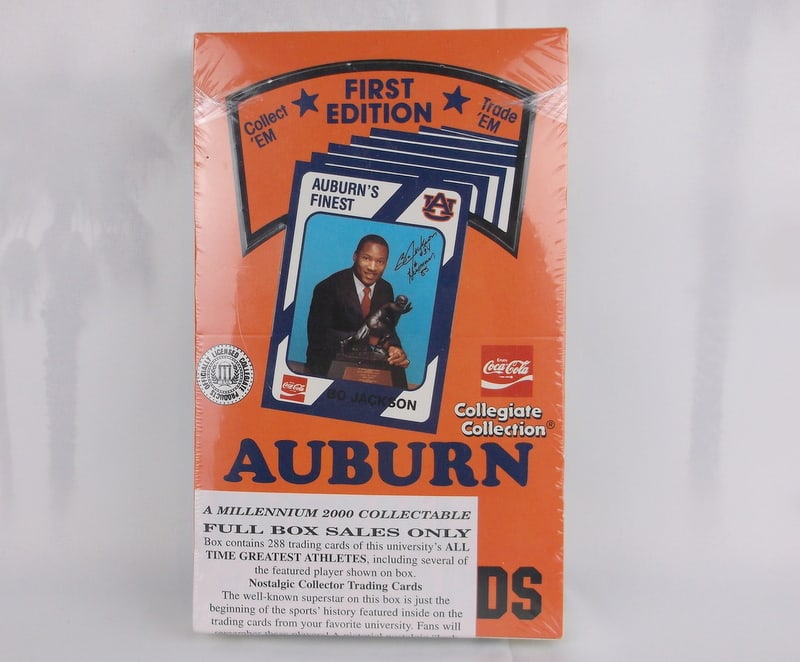 Auburn ALL Time Great Sealed Box 32 Packs Bo Jackson Auto (1 of 5)