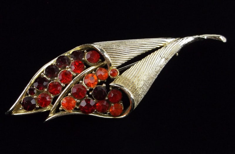 Mint Vintage 1950s Coro Craft Pegasus Rhinestone Brooch: Mint Condition, In Like New Condition, Perfect