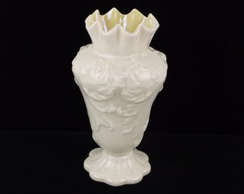 Mint Vintage Belleek Irish Fine Porcelain Vase