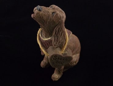 Mint Vintage Sarahs Attic Waldo Dog Figurine