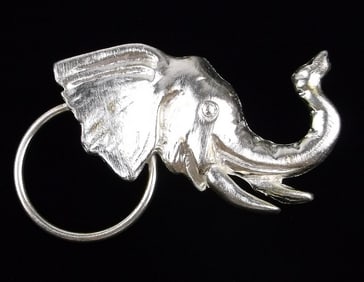 Mint Vintage 1960s ART Elephant Brooch