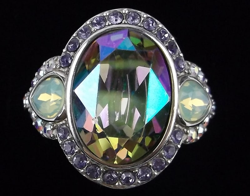 Mint Designer Sterling Silver Cocktail Ring 8 (1 of 3)