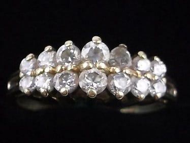 Mint Vintage 1960s 14kt Gold Ring Size 5 - 2.36g