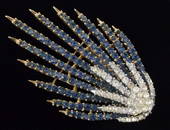 RARE 1960s Alfred Phillipe Crown Trifari Fireworks Brooch Starflight