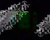 New Big Boxed Nicky Butler Sterling Silver Gaspeite Ring 10