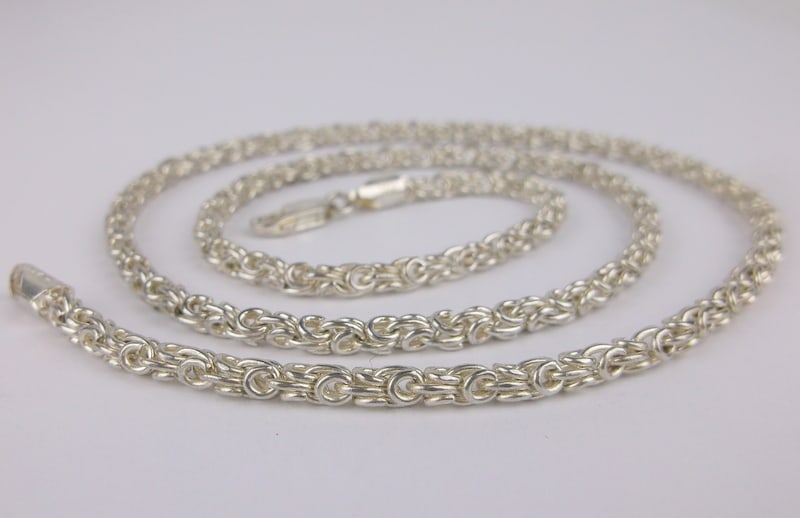 Mint Vint Heavy Thick Italian Sterling Silver Chain Necklace 20.5" (1 of 2)