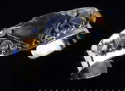 New Boxed Big Heavy Nicky Butler Sterling Lapis Cuff Bracelet 8"