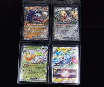4 Mint+ Pokemon Ultra Rare EX Lot Magnezone Espathra