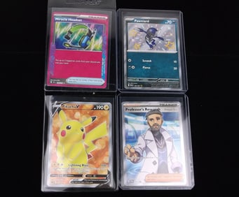 4 NM-MT+ Pokemon Ultra Rare Full Art Card Lot Pikachu More