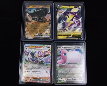 4 Mint+ Pokemon Ultra Rare EX Lot Wigglytuff Ceruledge