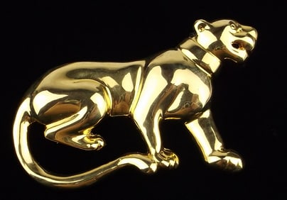 New Vintage Panther Brooch
