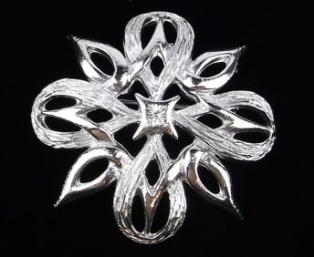 Mint Vintage Star Brooch