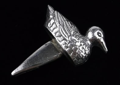 Mint Vintage 1940s Duck Cake Candle Holder