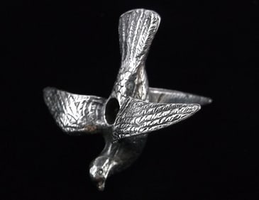 Mint Vintage 1940s Bird Cake Candle Holder