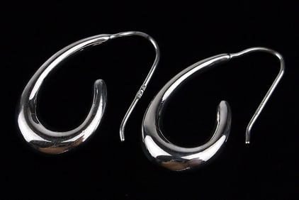 Mint Vintage Sterling Silver Drop Earrings