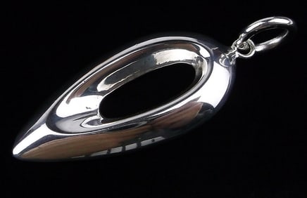 Mint Vintage Sterling Silver Drop Pendant