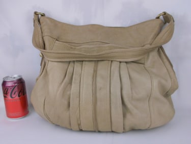 Big Sabrina New York Leather Hobo Handbag Purse