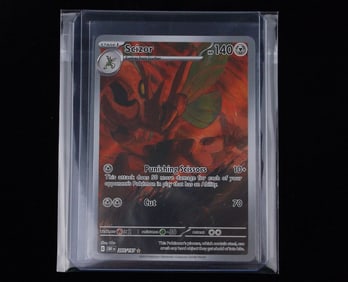 Mint 2023 Pokemon Scizor Special Illustration Ultra Rare