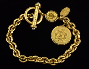 Mint Vintage Giorgio Beverly Hills Chain Bracelet 7.5"