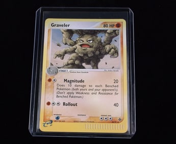 Mint Vint 2003 Pokemon Graveler Rare Holo Card UD