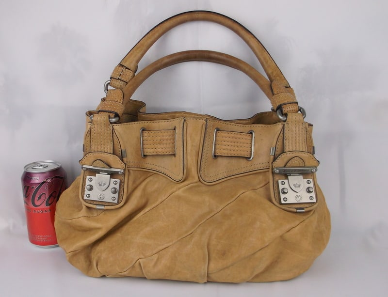 Gorgeous Leather Juicy Couture Handbag Purse (1 of 6)