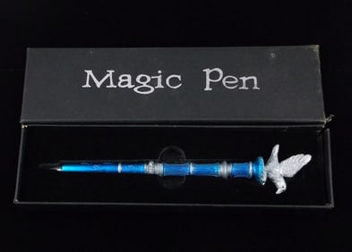 New Vint Harry Potter Ravenclaw Magic Pen In Box