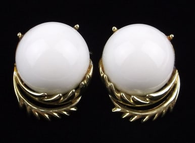 Stunning Vintage 1960s Coro Craft Lucite Earrings