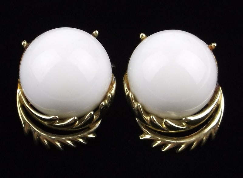Stunning Vintage 1960s Coro Craft Lucite Earrings: excellent condition