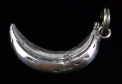 Mint Vintage Sterling Silver Banana Faithfulness Charm Pendant