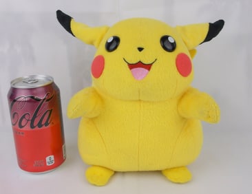 2005 Pokemon Pikachu Light Up Talking Plush Works Great