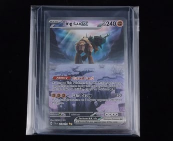 Mint 2023 Pokemon Ting-Lu EX Special Illustration Ultra Rare