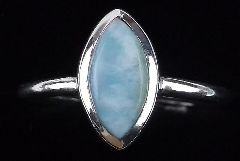 New Sterling Silver Larimar Adjustable Ring 6-9 Southwestern (1 of 2)