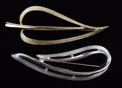 2 New Vint 1960s-70 Sarah Coventry Brooch Lot