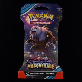 New Sealed Pokemon Twilight Masquerade Pack TCG