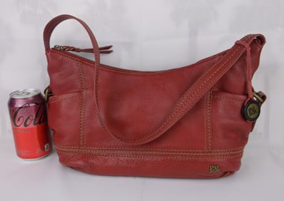 Gorgeous Vintage Leather The Sak Handbag Purse