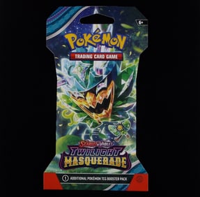 New Sealed Pokemon Twilight Masquerade Pack TCG