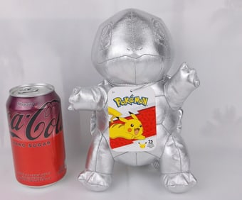 New Tagged pokemon 25th Anniversary Squirtle Plush