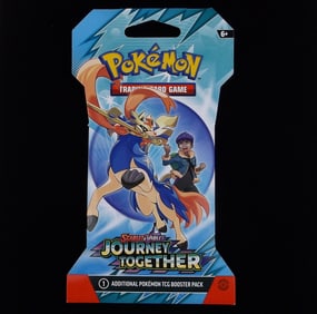 New Pokemon Sealed Journey Together TCG Card Pack