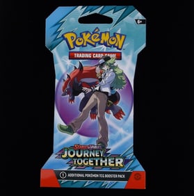 New Pokemon Sealed Journey Together TCG Card Pack