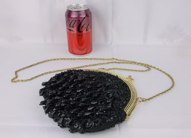 Mint Vintage 1950s Beaded Handbag Purse